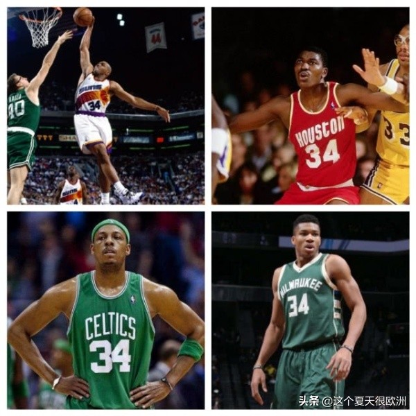 5个伟大的号码：34号大梦鲨鱼字母，23号有勇气穿上它的寥寥无几