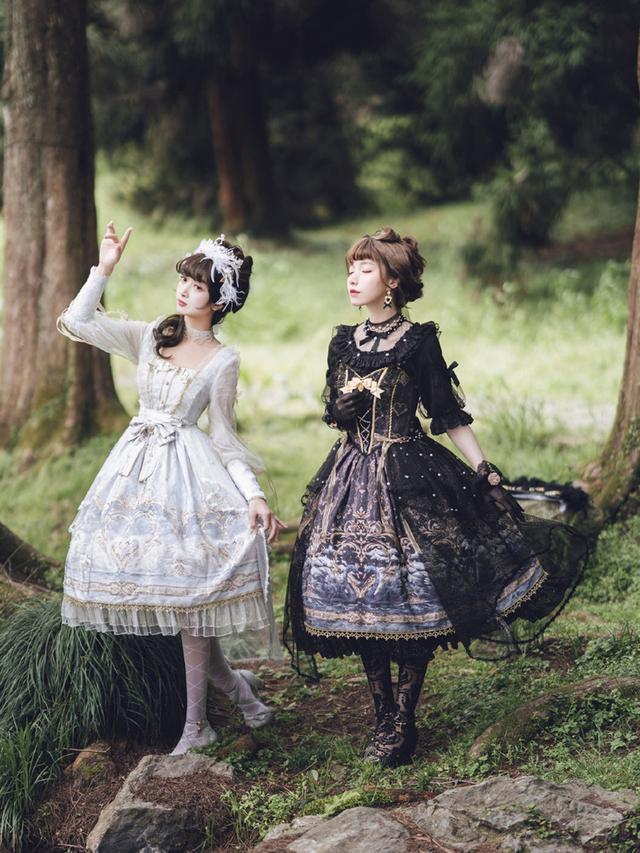 这么好看的洛丽塔小裙子你见过吗,滤镜甜美风洛丽塔