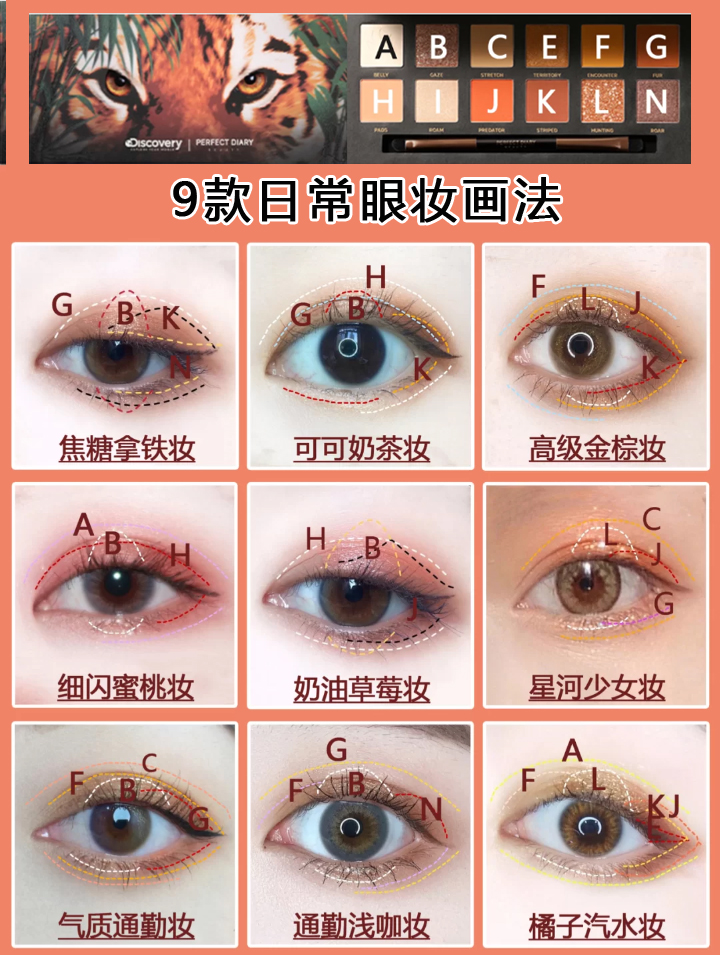 日常好用好搭配的眼影盘,能完成80%种妆容的新手眼影盘推荐