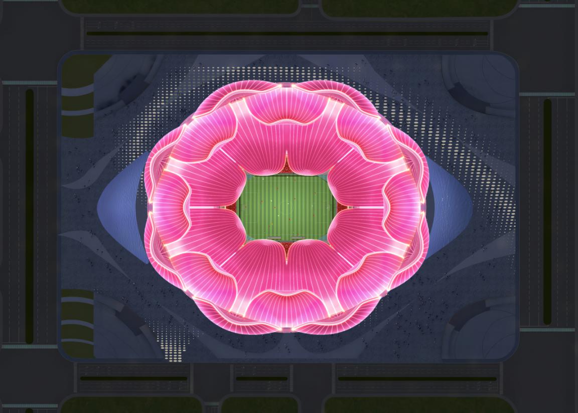 广州恒大荷花足球场视频,恒大足球场震撼全场