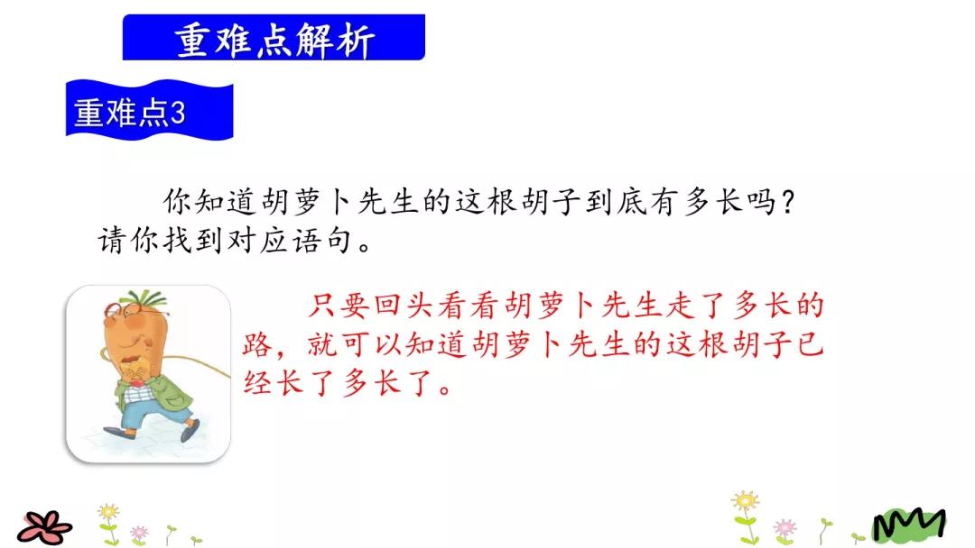 三年级语文胡萝卜先生的长胡子,三年级上册13课胡萝卜的长胡子