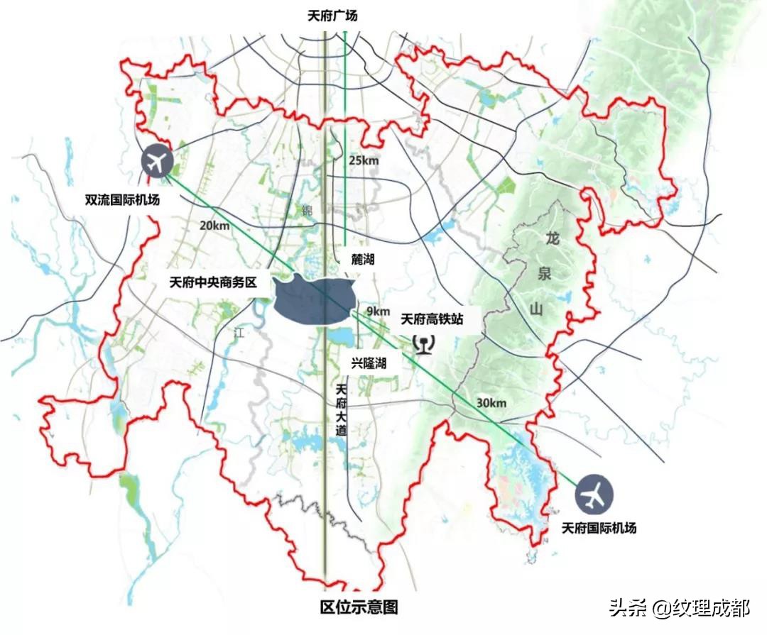 成都天府中央商务区东区,从天府广场到天府新区感受一路美