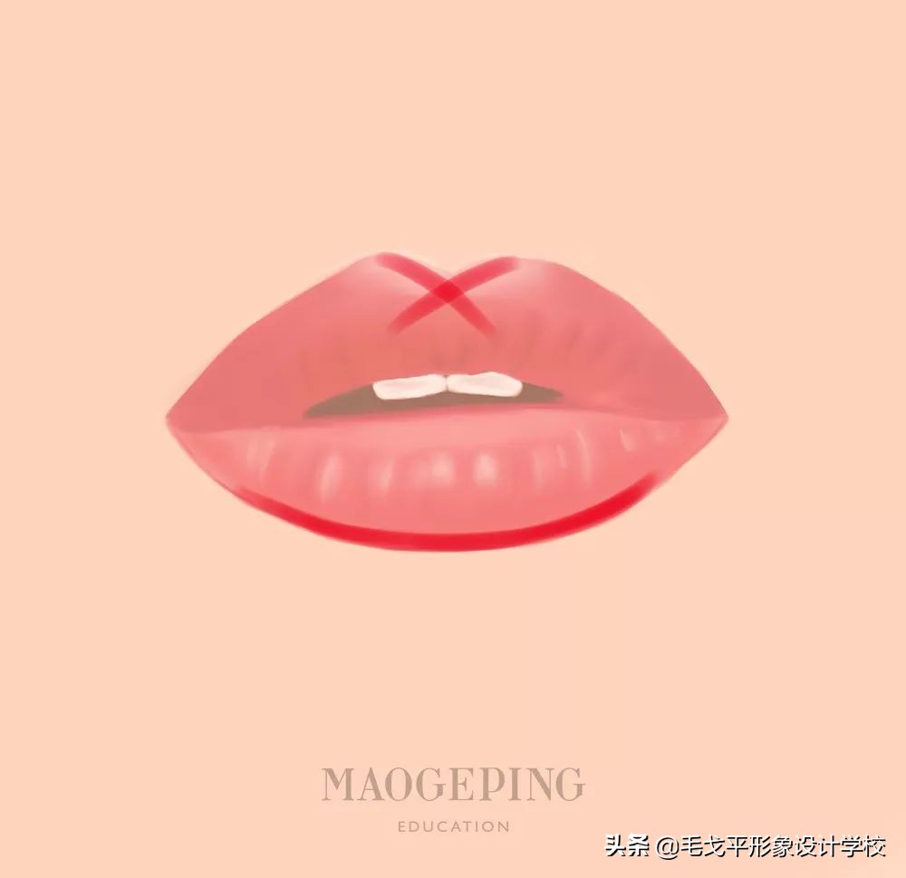 买了不适合自己的口红颜色,口红的几种基本画法