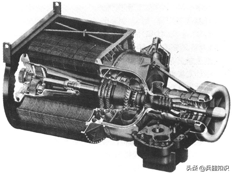 坦克动力大比拼,99a主战坦克燃气轮机