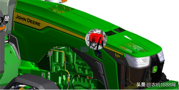 约翰迪尔8r拖拉机,约翰迪尔拖拉机新款8r系列