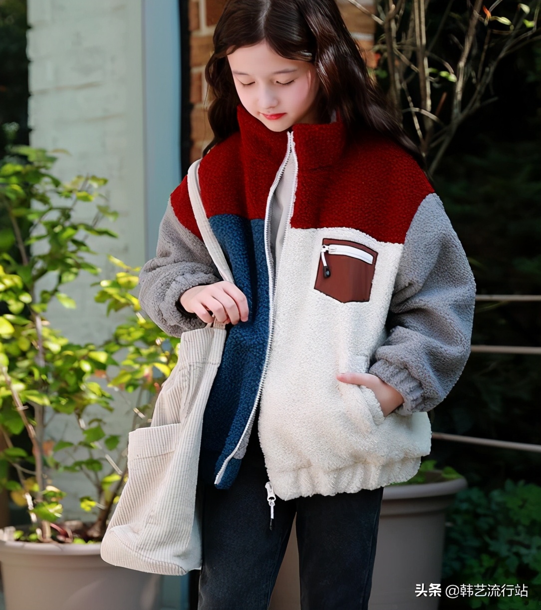 儿童韩版童装穿搭,童装流行款式女