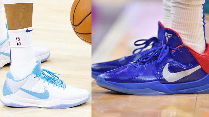 2021年季后赛伦纳德上脚球鞋,伦纳德今日上脚球鞋