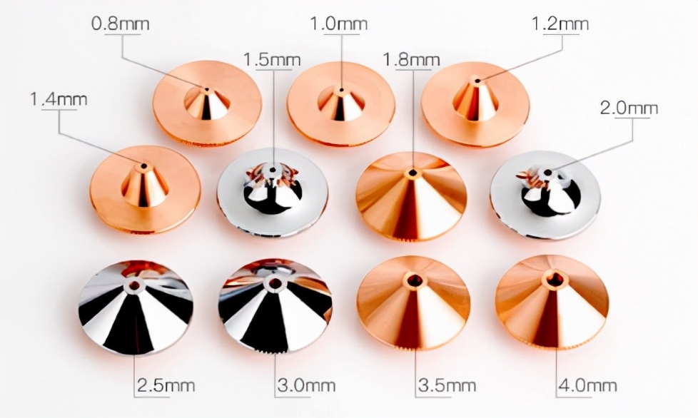 激光切割喷嘴高度与焦点的关系,激光切割8mm不锈钢用什么喷嘴
