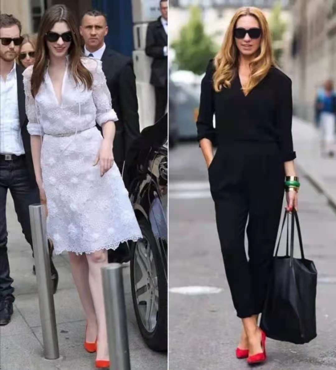 高帮红色高跟鞋搭配啥衣服,红色旗袍配什么颜色高跟鞋