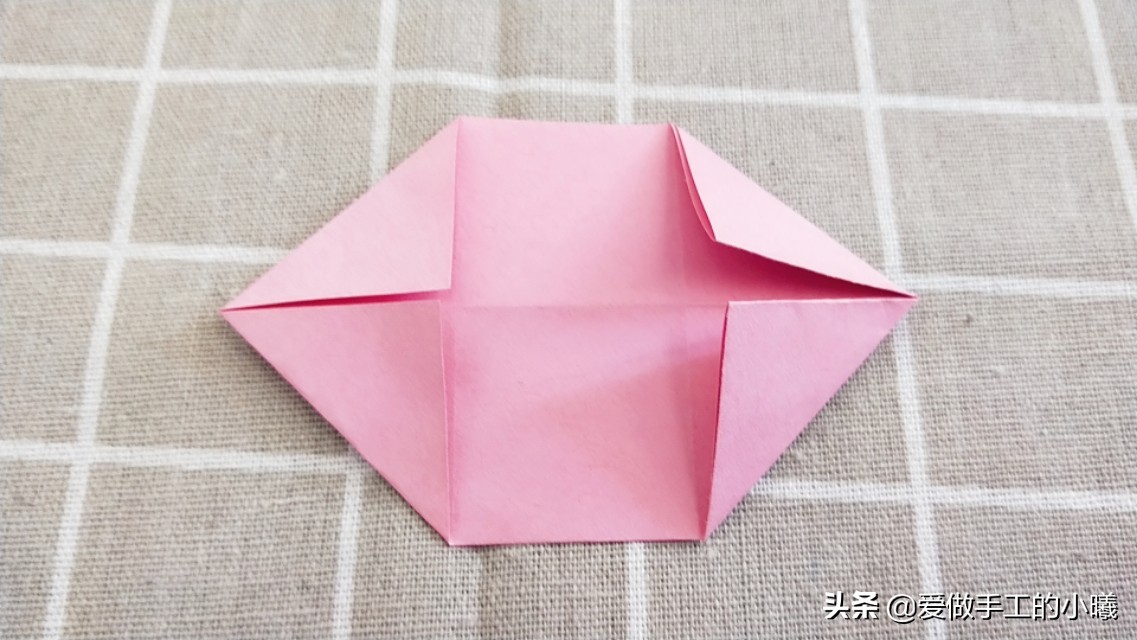 教你用1张纸折出心心相印，简单又漂亮，送给喜欢的Ta