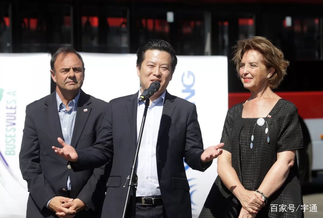 宇通纯电动智能客车,宇通纯电客车服务智利矿山