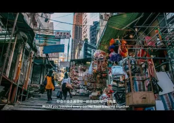 港片电影里的老街,香港的市井生活老电影