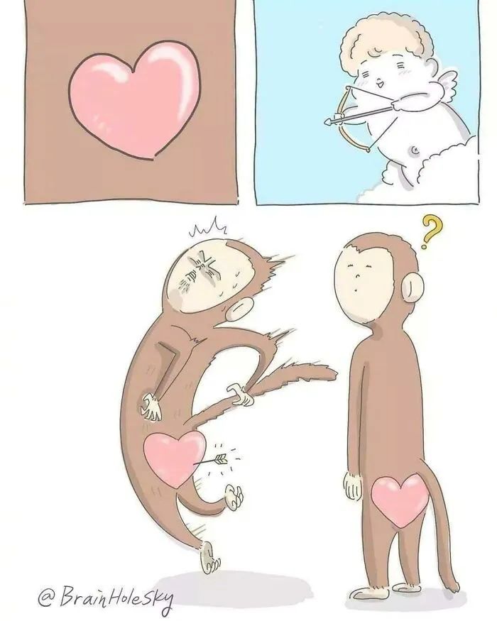 幽默四格漫画100幅图,20幅幽默的漫画