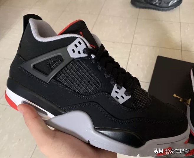 aj4黑红测评,aj4黑红球鞋测评