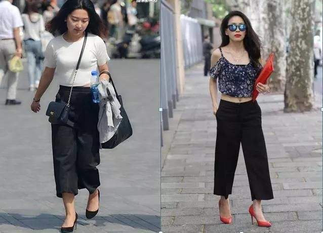 穿来穿去，还是“阔腿裤”最高级，9套显高显瘦搭配，夏天请照穿