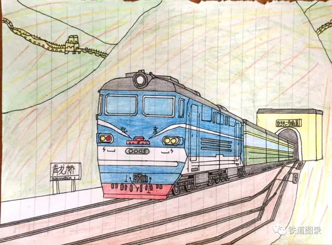 铁路人文：手绘火车