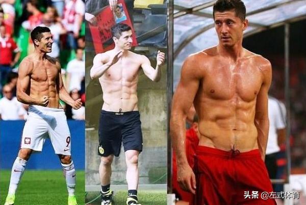 荷尔蒙炸裂!31岁莱万露恐怖麒麟臂:魔鬼筋肉人身材不输C罗