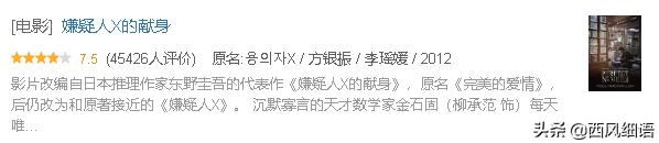 东野圭吾被翻拍过的影视剧,东野圭吾翻拍的电影哪些好看