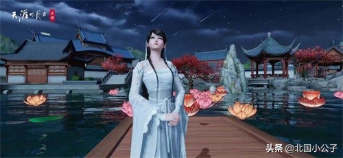 天刀晨夕系列国风裙子,天刀手游时装展示