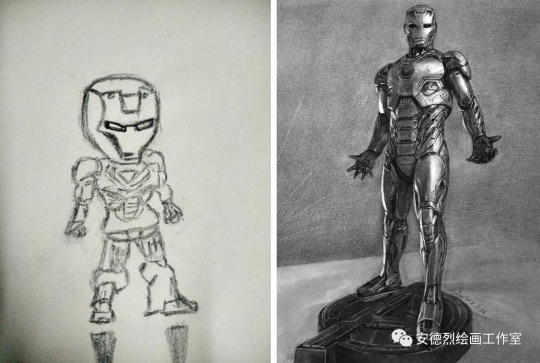 素描人头怎么擦出体积感,人像素描体积感如何表达