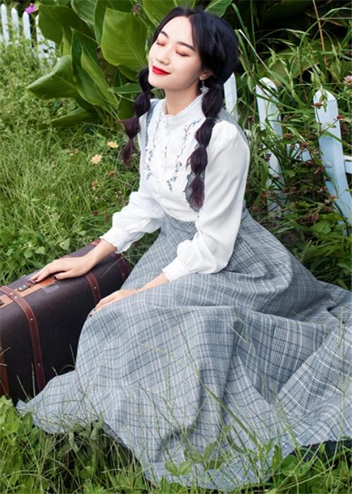 夏日甜美可爱萝莉风裙学生党,可爱萝莉裙粉色