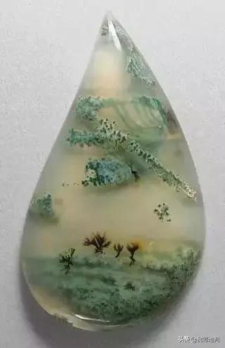 万年石头里的罕见画,万年奇石石头画