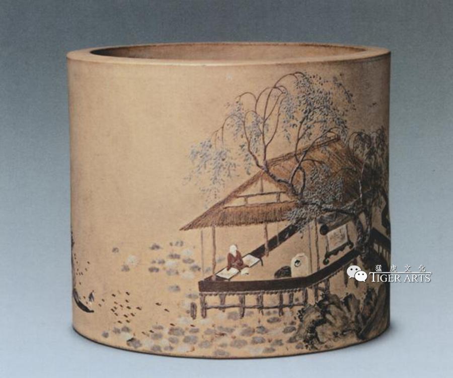 笔筒略谈｜猛虎文化