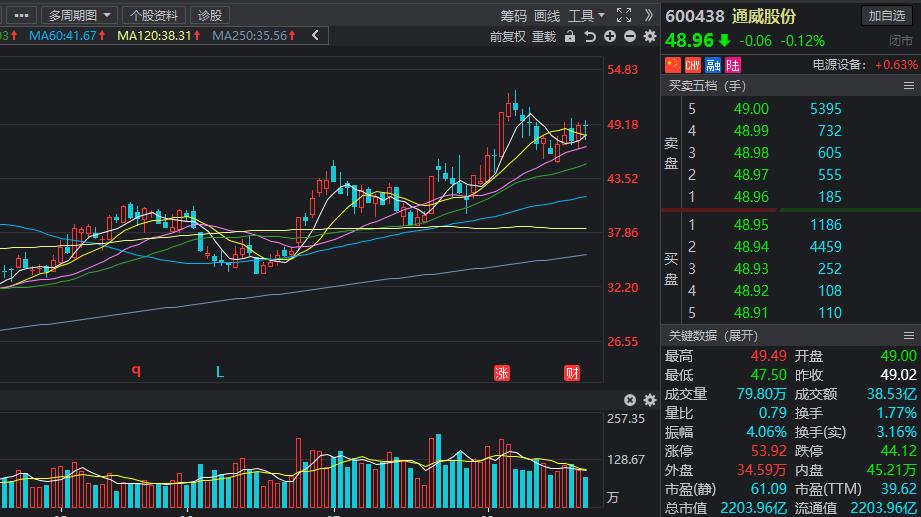 大盘重仓股龙头,外资加仓的自动化龙头