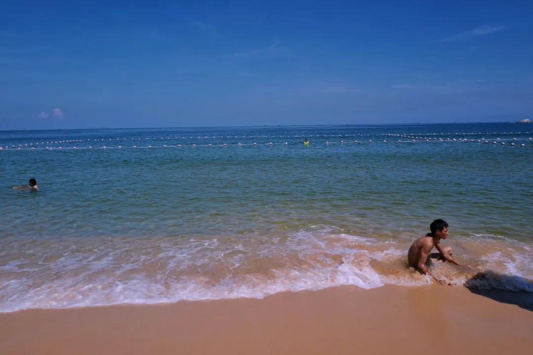 亲自去看海,第一次来到汕尾