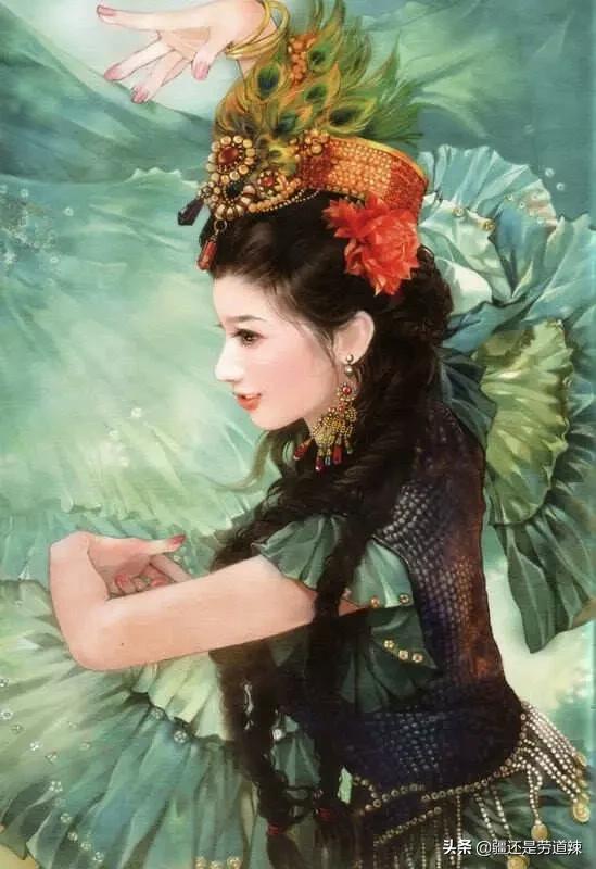 新疆哪个民族的美女最美,少数民族的魅力苗疆姑娘