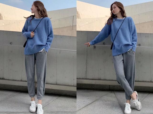 小个子哈伦裤搭配鞋子,条绒哈伦裤怎么搭配上衣和鞋子