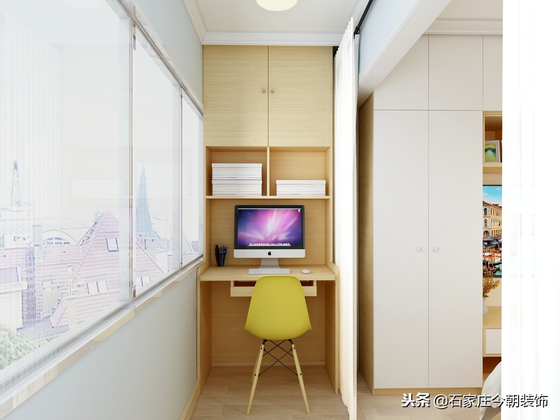 小清新北欧风格电视柜,小清新极简北欧风格