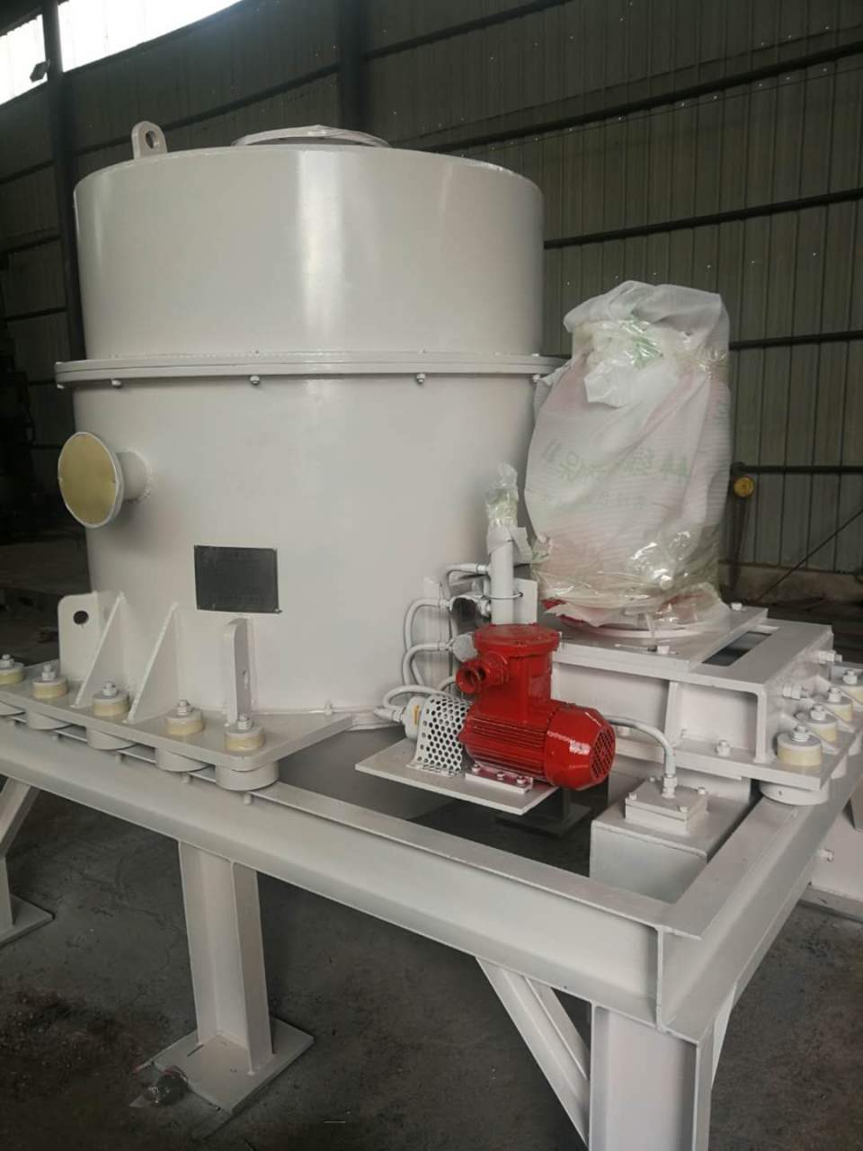 立式洗煤设备离心脱水机,离心式洗煤污泥脱水设备