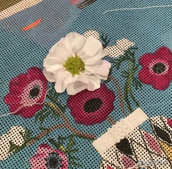 绣十字绣鞋垫的教程,十字绣绣字教程