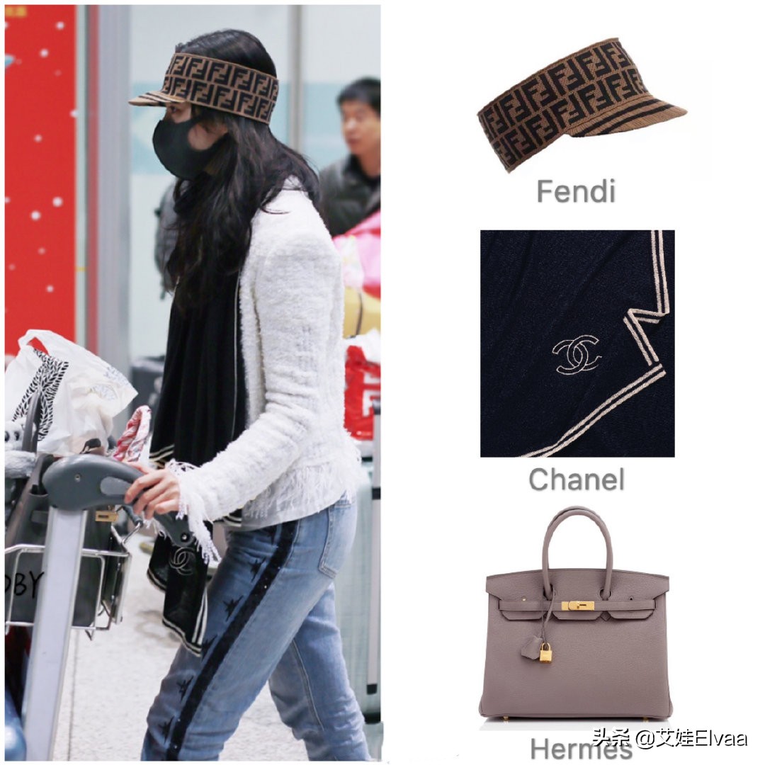 刘亦菲私下穿羽绒服,刘亦菲穿顶级高定