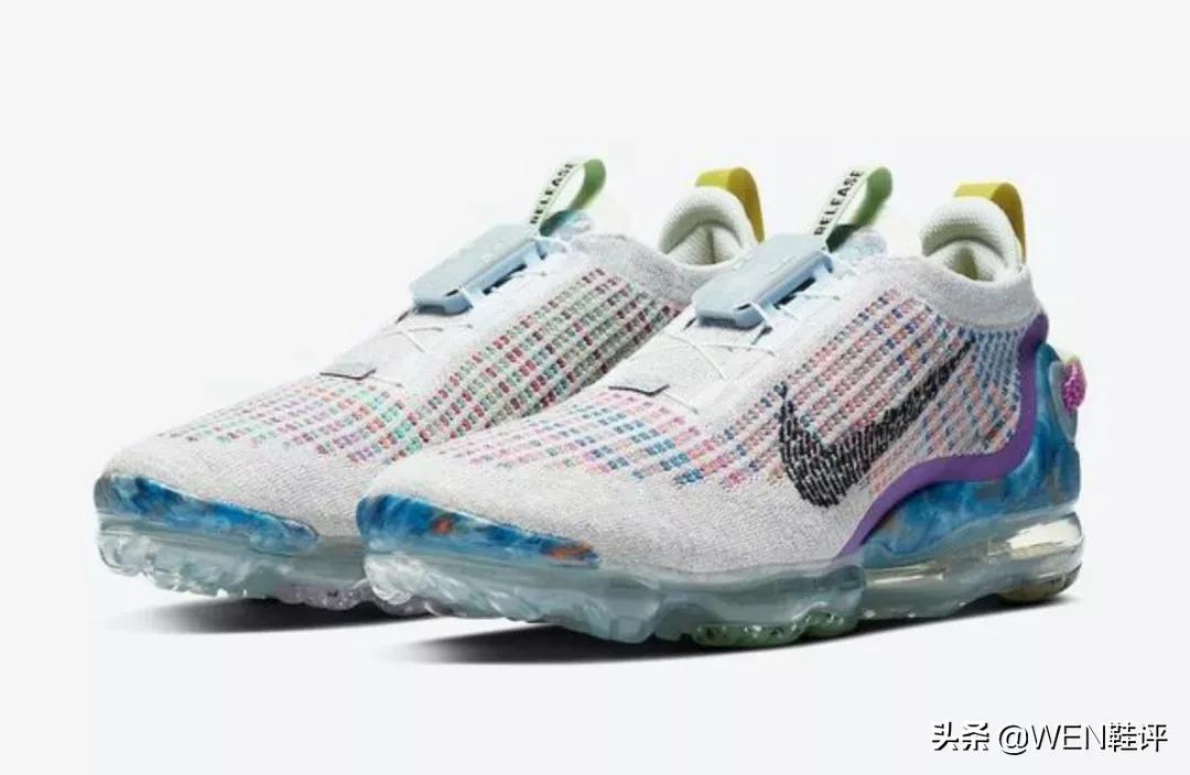 一双绿色的nike跑鞋,nike垃圾环保鞋2代尺码