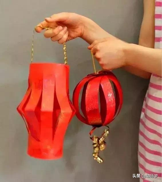新年红包手工灯笼制作步骤,2022新年挂饰手工灯笼