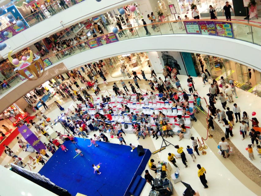 重庆大渡口区万达广场开业了