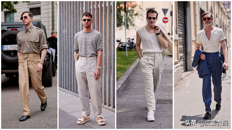 今年男装夏最流行的穿搭,夏季流行休闲男装穿搭