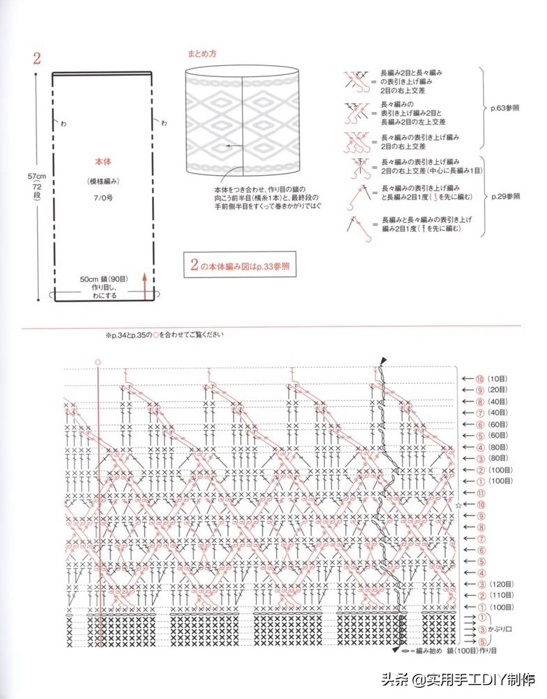 女士冬季帽子的钩编教程,钩编冬季帽子的教程