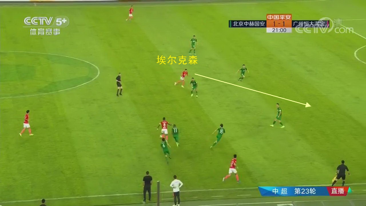 总在不经意间制造进球，埃尔克森跑位特点将使国家队未来受益良多