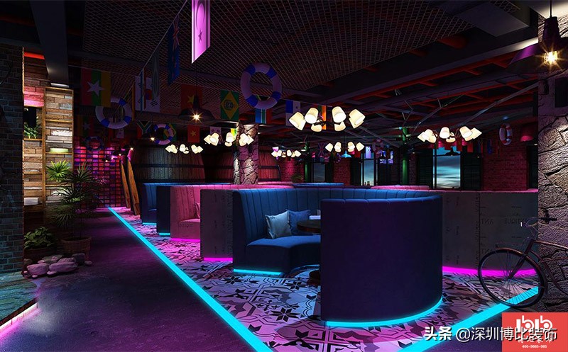 烧烤店装修风格比较吸引人,工业风烧烤店装修需要什么材料