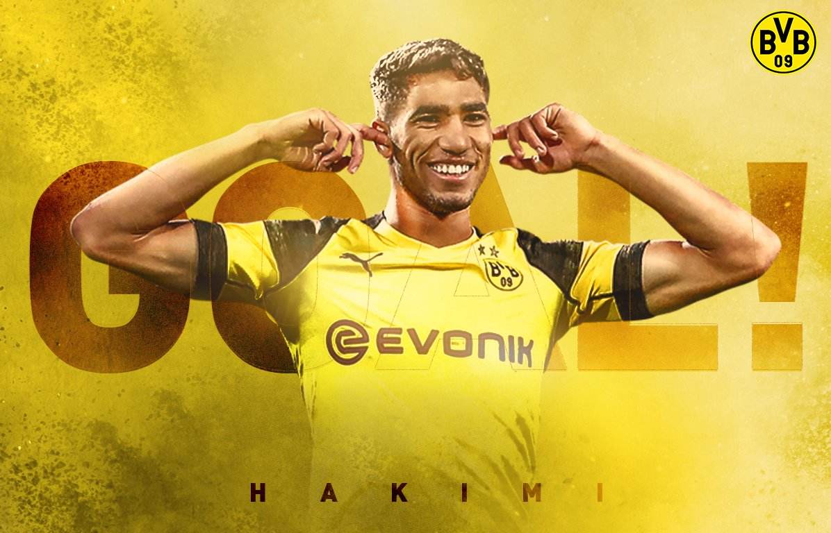 赞歌·大黄蜂的带刀侍卫，脚踩风火轮的阿什拉夫，闪耀多特蒙德