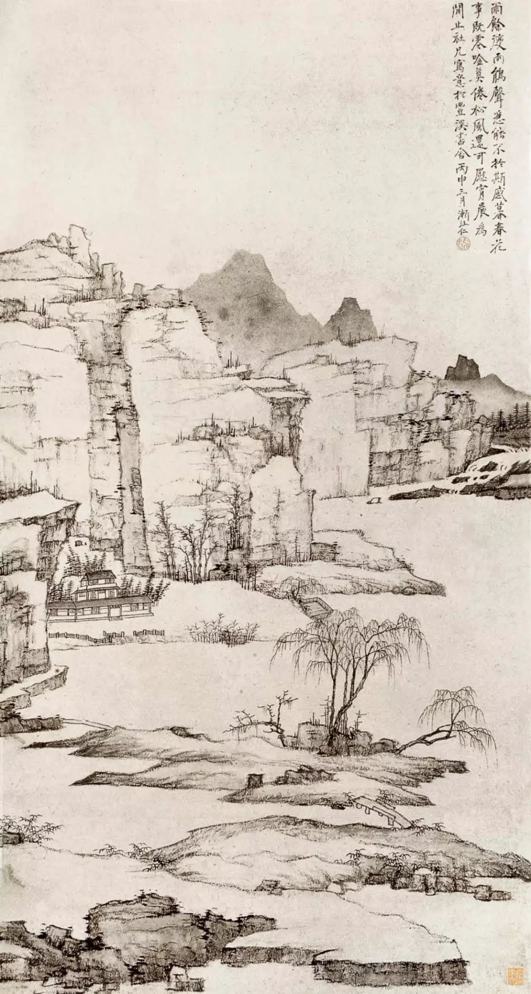 渐江:画禅诗癖足优游,新安画派的开创大师作品欣赏