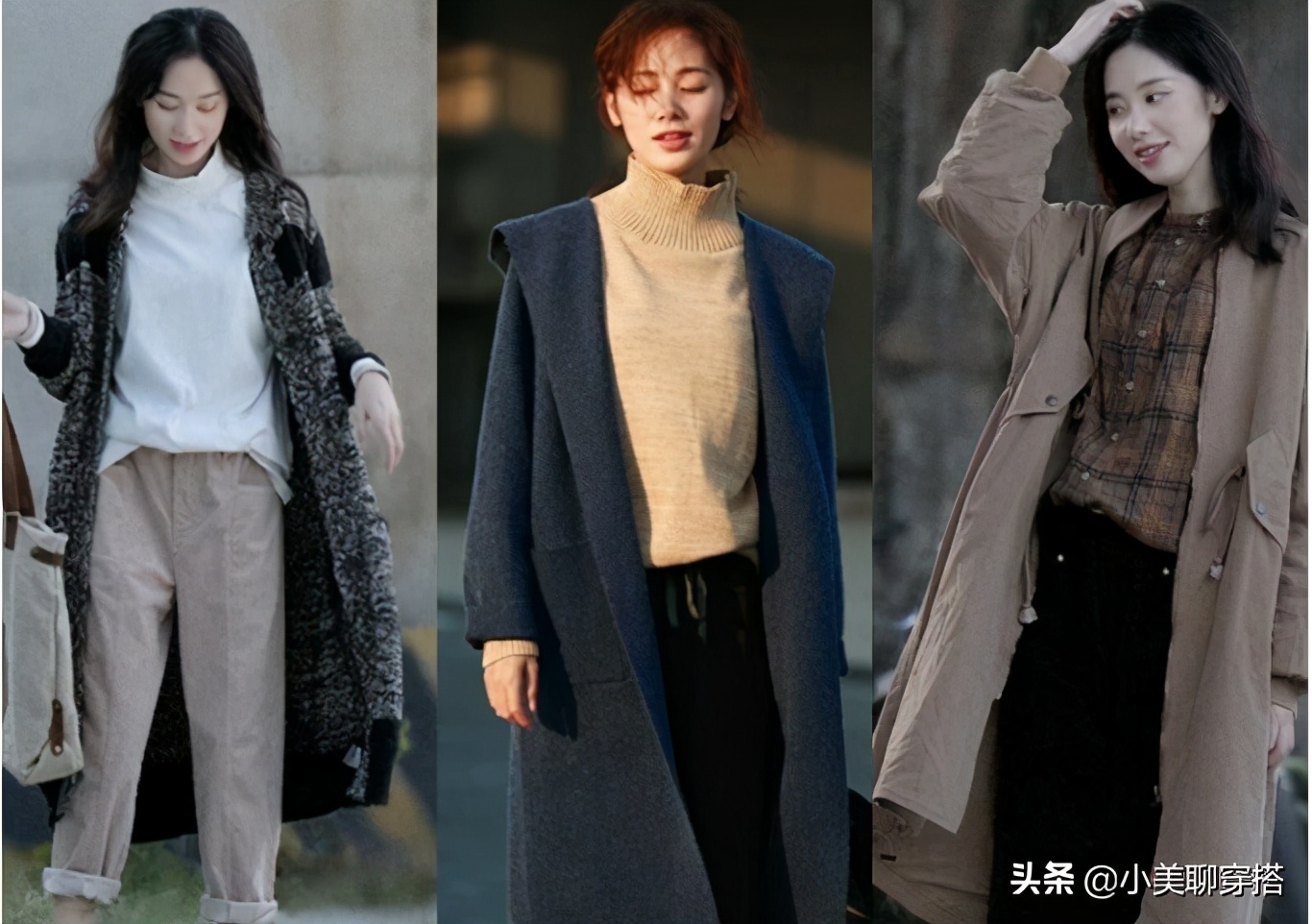 休闲随意慵懒风穿搭国潮风,穿来穿去还是纯色衣服最好