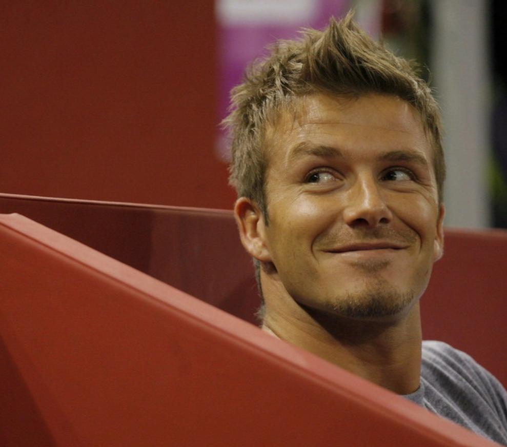 小贝一家最美照片,小贝亲子装出镜