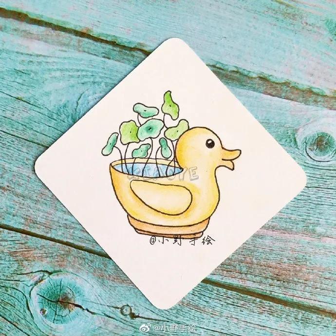 假期手抄报简单又漂亮可爱的图案,又好画又漂亮的手抄报