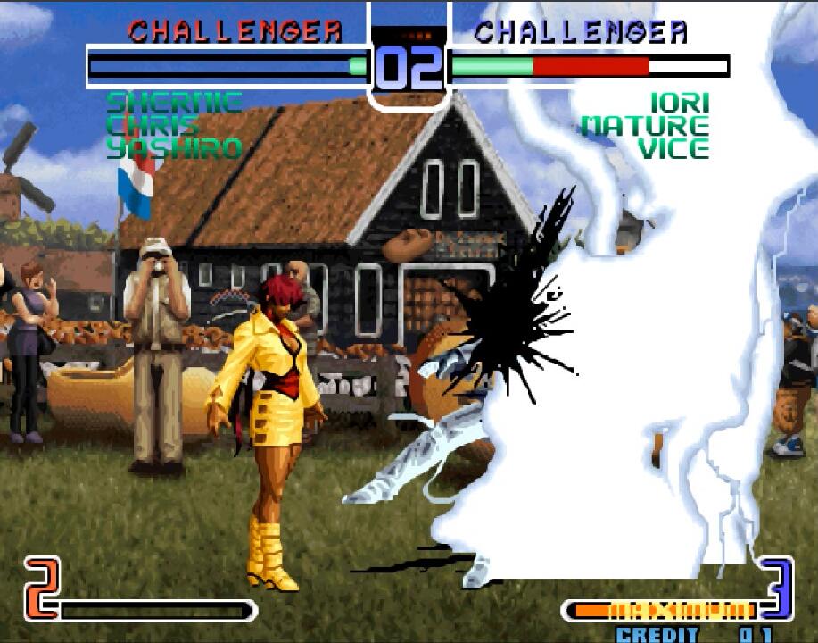 街机雅典娜最帅操作,街机不忍直视的必杀技