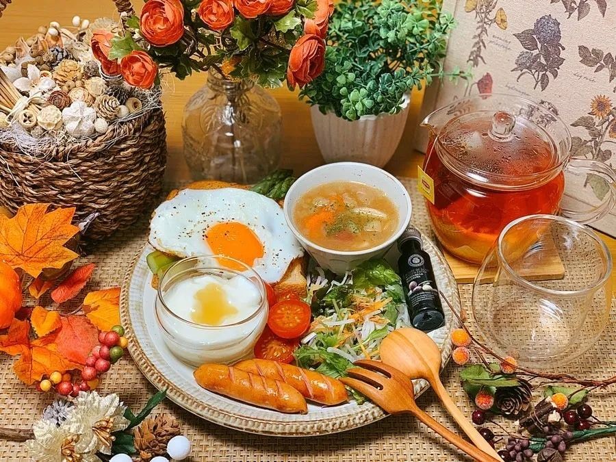 日本主妇晒自己的便当,日本太太一日三餐