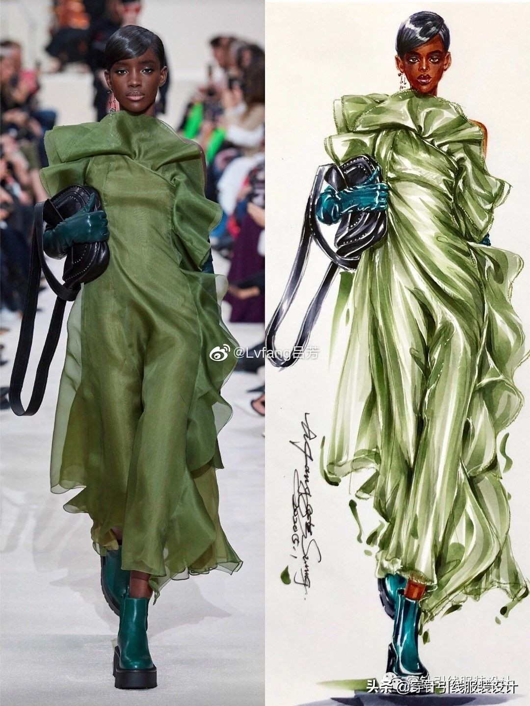 效果图手绘服装,效果图大全70-80平三室